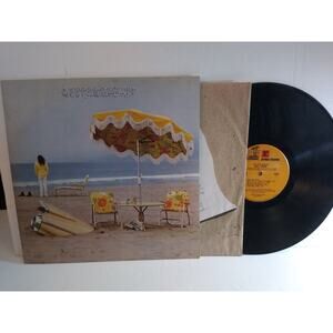Neil Young – On The Beach LP Record 1974 Reprise Folk Rock 33 RPM